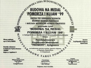 1999 Budowa na Medal Szpital Chojnice