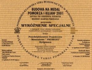 2001 Budowa na Medal ZUOK