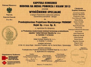 2013 Budowa na Medal ZUO Konin